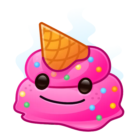 Стикер 35 Happy Brownie