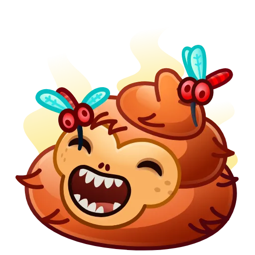 Стикер 34 Happy Brownie