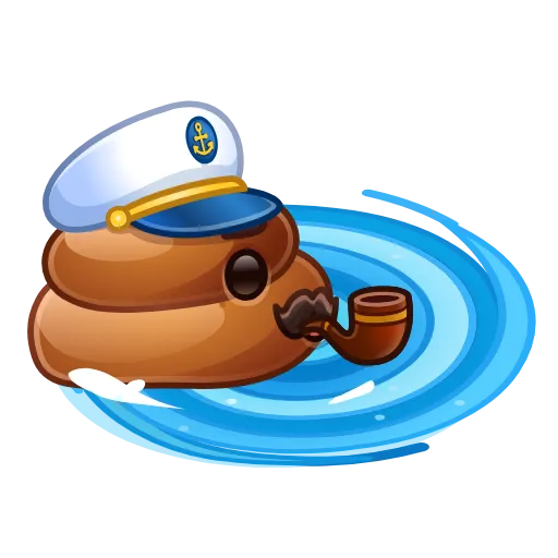 Стикер 47 Happy Brownie