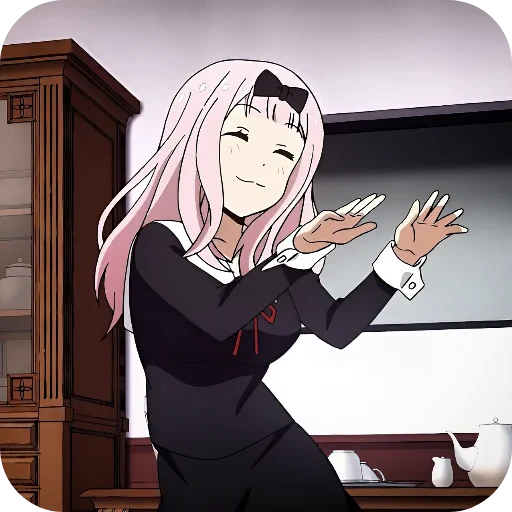 ☺ Стикер «Kaguya sama» для Telegram