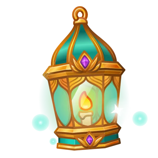 🕯 Эмодзи «Mirage Lamp - эмодзи из новых нфт подарков» для Telegram