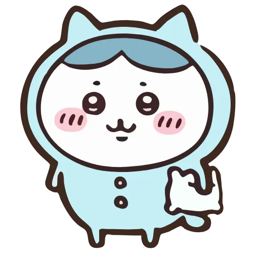 Стикер 5 Nanka Chiisakute Chiikawa