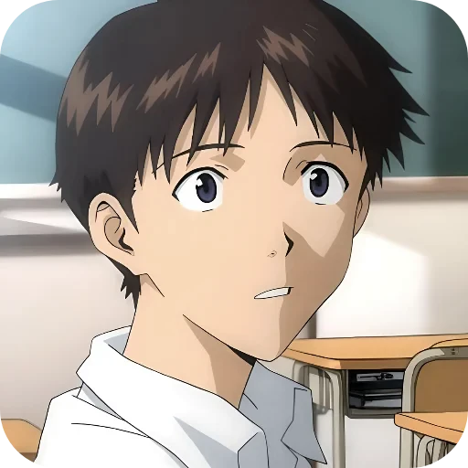 🤨 Стикер «Neon Genesis Evangelion» для Telegram