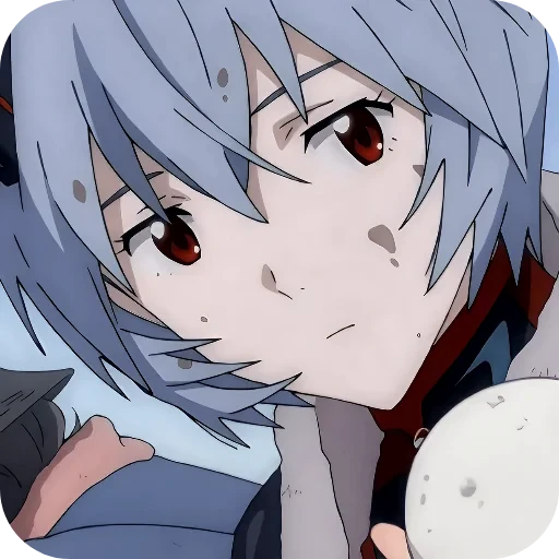 😒 Стикер «Neon Genesis Evangelion» для Telegram