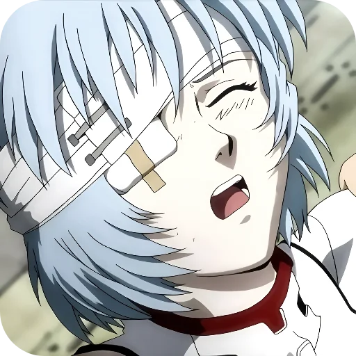 😭 Стикер «Neon Genesis Evangelion» для Telegram