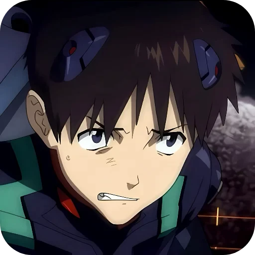 😠 Стикер «Neon Genesis Evangelion» для Telegram
