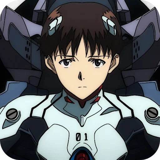 😠 Стикер «Neon Genesis Evangelion» для Telegram