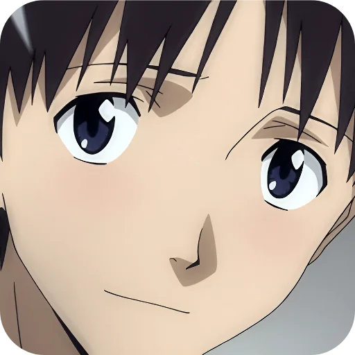 ☺ Стикер «Neon Genesis Evangelion» для Telegram