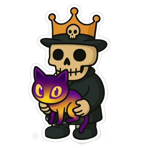 🐈‍⬛ Стикер «Projects» для Telegram