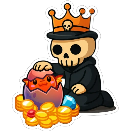 🐉 Стикер «Projects» для Telegram