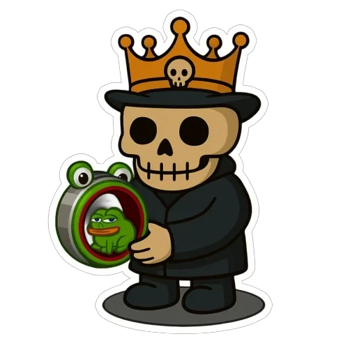 🐸 Стикер «Projects» для Telegram