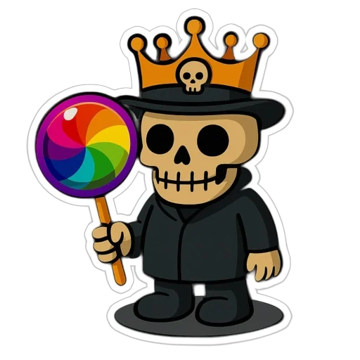 🍭 Стикер «Projects» для Telegram