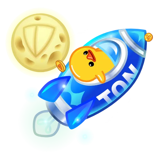 Стикер 44 Stellar Rocket