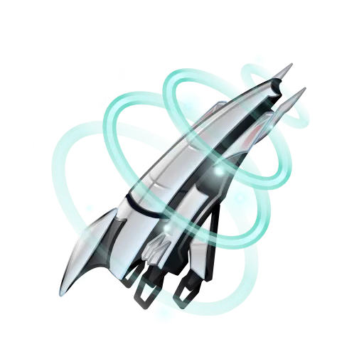 Стикер 37 Stellar Rocket