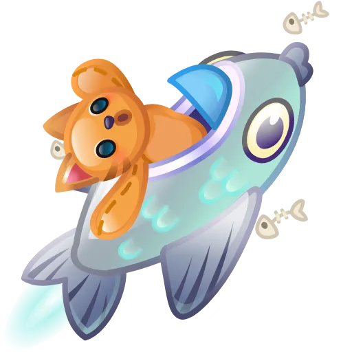 Стикер 11 Stellar Rocket