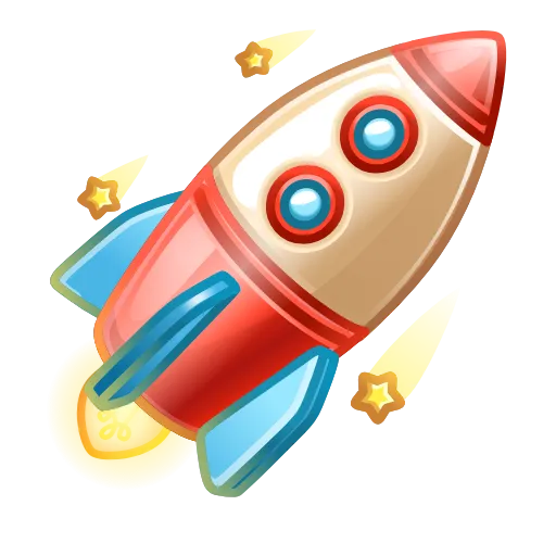 Стикер 49 Stellar Rocket