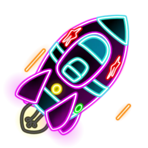 Стикер 28 Stellar Rocket
