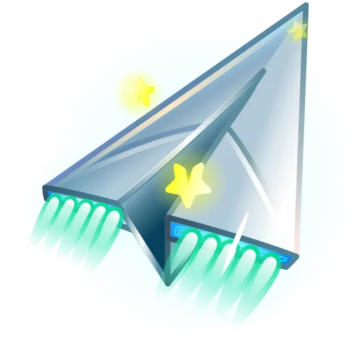 Стикер 42 Stellar Rocket