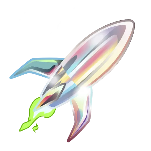 Стикер 20 Stellar Rocket
