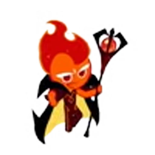 🔥 Эмодзи «Fire Spirit Cookie» для Telegram