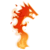 🔥 Эмодзи «Fire Spirit Cookie» для Telegram