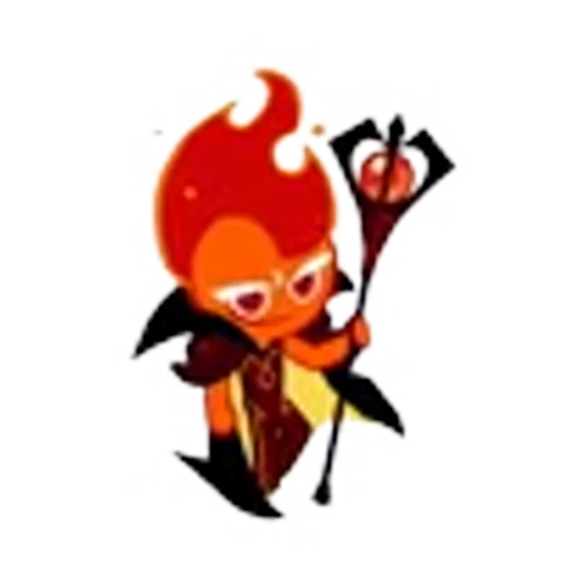 🔥 Эмодзи «Fire Spirit Cookie» для Telegram