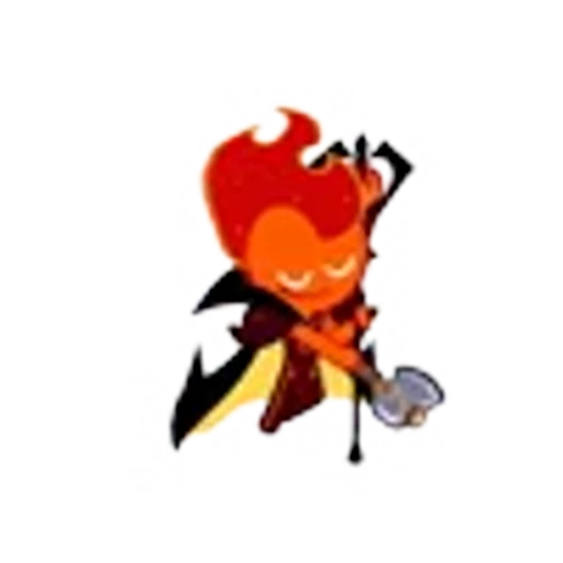 🔥 Эмодзи «Fire Spirit Cookie» для Telegram