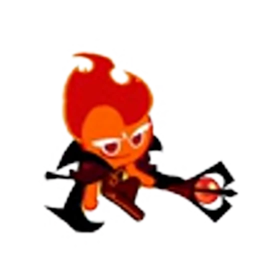 🔥 Эмодзи «Fire Spirit Cookie» для Telegram
