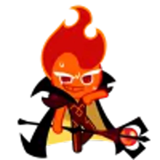 🔥 Эмодзи «Fire Spirit Cookie» для Telegram