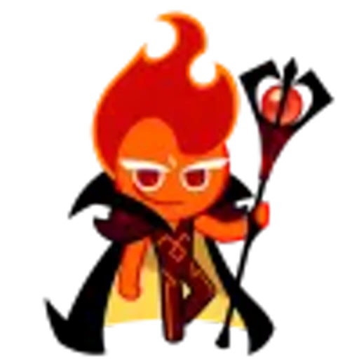 🔥 Эмодзи «Fire Spirit Cookie» для Telegram