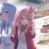 Стикер 10 🤩🤩 Парные для подруг аниме