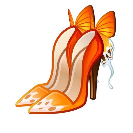 👠 Эмодзи «Sky Stilettos» для Telegram