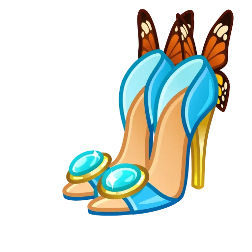 👠 Эмодзи «Sky Stilettos» для Telegram