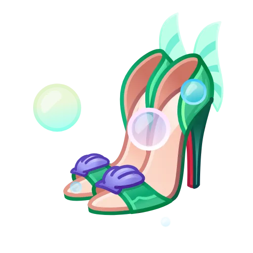👠 Эмодзи «Sky Stilettos» для Telegram