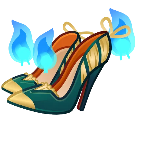 👠 Эмодзи «Sky Stilettos» для Telegram