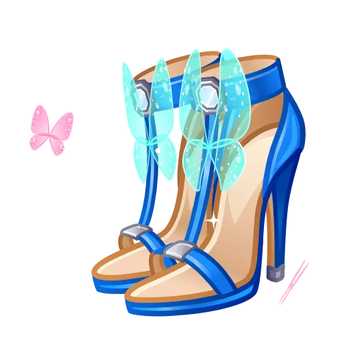 👠 Эмодзи «Sky Stilettos» для Telegram