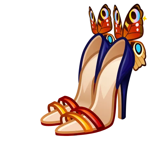 👠 Эмодзи «Sky Stilettos» для Telegram