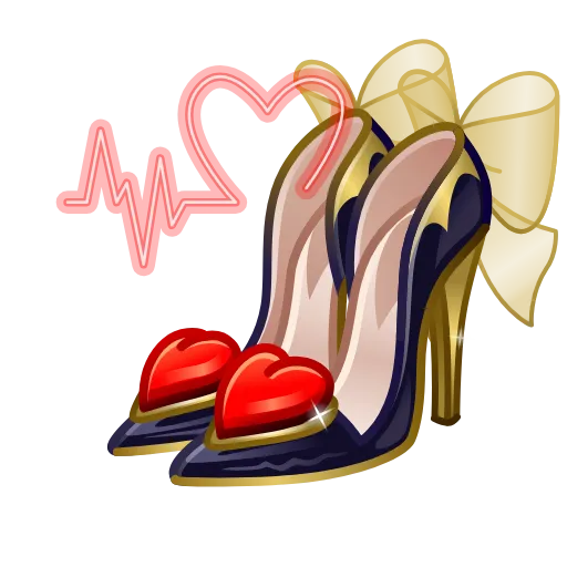 👠 Эмодзи «Sky Stilettos» для Telegram