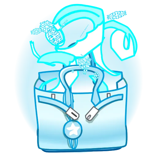 ™️ Стикер «Snow Vibe» для Telegram