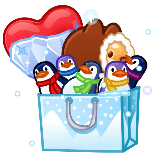 ™️ Стикер «Snow Vibe» для Telegram