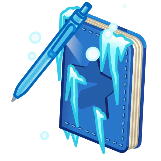 ™️ Стикер «Snow Vibe» для Telegram