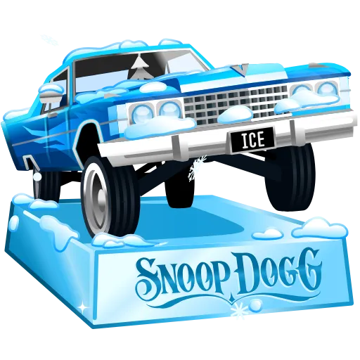 ™️ Стикер «Snow Vibe» для Telegram