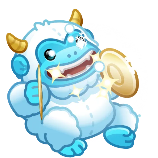 ™️ Стикер «Snow Vibe» для Telegram
