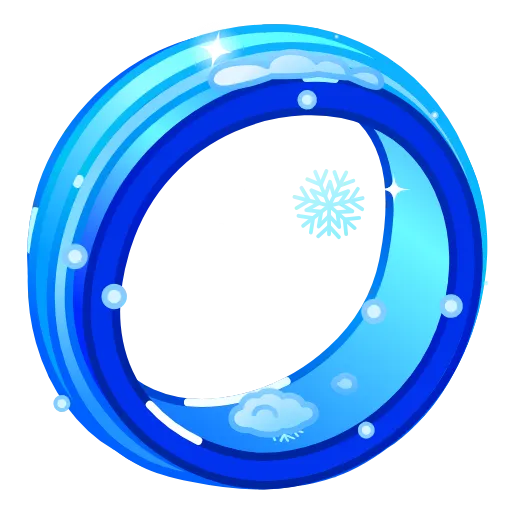 ™️ Стикер «Snow Vibe» для Telegram