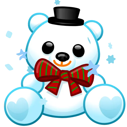 ™️ Стикер «Snow Vibe» для Telegram