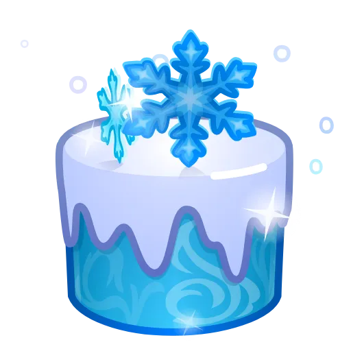 ™️ Стикер «Snow Vibe» для Telegram