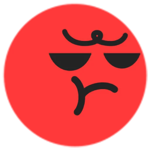 😡 Стикер «TikMojis» для Telegram
