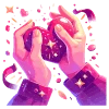 💜 Эмодзи «липкий джем» для Telegram