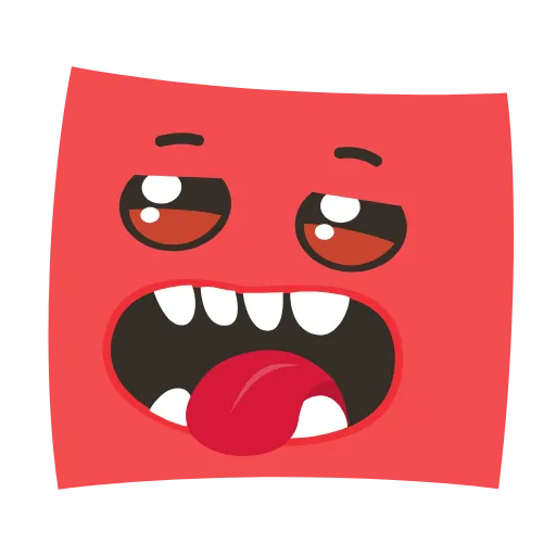 🥵 Стикер «Sticky Squares» для Telegram