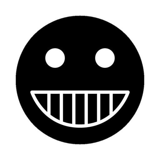 😬 Стикер «Black emojis» для Telegram